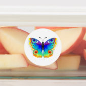 Rainbow Butterfly Peacock Eye Labels (Aangebracht)