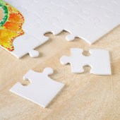 Rainbow Butterfly Peacock Eye Legpuzzel (Zijkant)