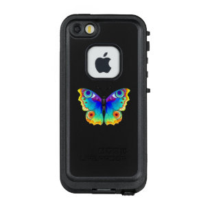 Rainbow Butterfly Peacock Eye LifeProof FRÄ’ iPhone SE/5/5s Hoesje