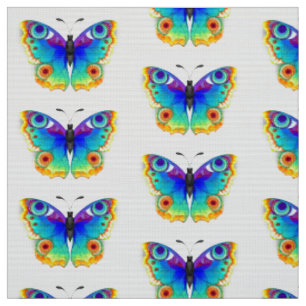Rainbow Butterfly Peacock Eye Stof