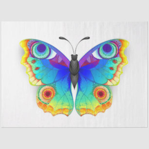 Rainbow Butterfly Peacock Eye Tissuepapier