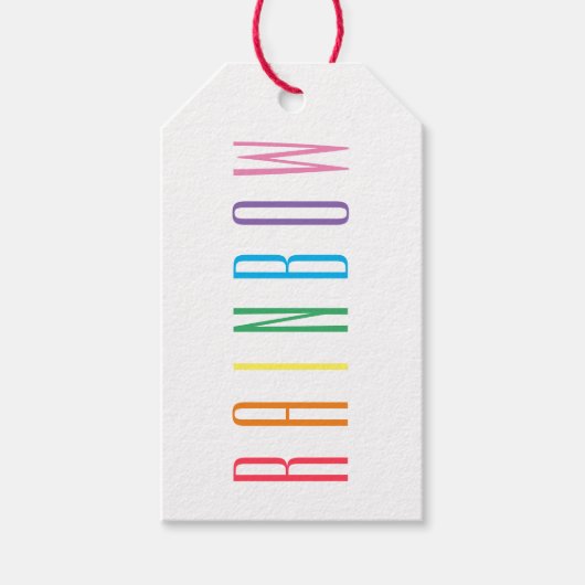 RAINBOW CadeauLabels (Voorkant)