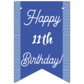 Rainbow Cancer Glitter Verjaardagsfeest Vlaggetjes (Tweede vlag)