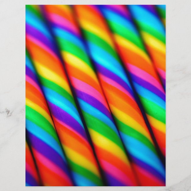 Rainbow Candy Cane (Voorkant)