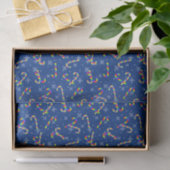 Rainbow Candy Canes kerst Tissuepapier (Geschenk)