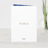 Rainbow Candy Canes Pride Kerstmis Feestdagen Kaart (Achterkant)