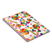 Rainbow Candy Sweet Custom Candyland Journal (Côté Droit)