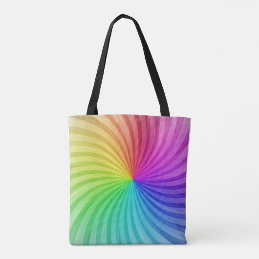 RAINBOW CANVAS TAS. DRAAGTAS (Achterkant)