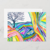 RAINBOW CANYON CUSTOM BRIEFKAART (Voorkant / Achterkant)