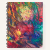 Rainbow Carnet Art Colorful Dream Notes (Devant)