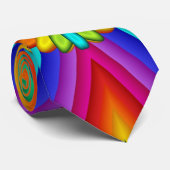 Rainbow Carnival Colorful Creative Stropdas (Opgerold)