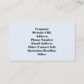 Rainbow 'Carnival' getextureerde mozaïektegels Visitekaartje (Achterkant)