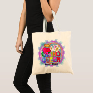 Rainbow Casino Queen Poker canvas tas