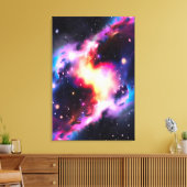 Rainbow Cat Eye Nebula Galaxy Stretted Canvas (Insitu (Woonkamer))