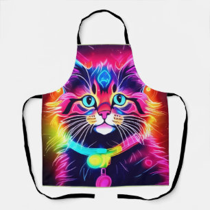 Rainbow Cat Vibes Schort