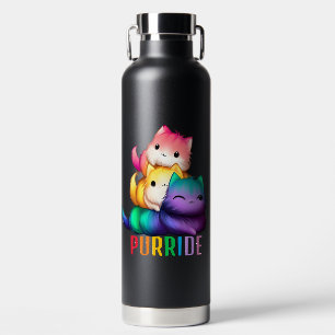 Rainbow Cats Purride Waterfles