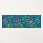 Rainbow Celtic Knot Yoga Mat (Voorkant (horizontaal))