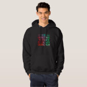 Rainbow Cerebral Palsy Awareness Physical Therapy  Hoodie (Voorkant volledig)