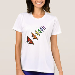 Rainbow Chakra-vlinder T-shirt