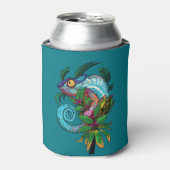 Rainbow Chameleon Blikjeskoeler (Blikje Voorkant)