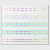 Rainbow Chanukah Menorah Wrapping Paper Cadeaupapier (Vlak)