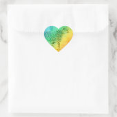 Rainbow Cheetah Hart Sticker (Tas)