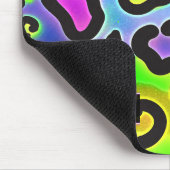 Rainbow Cheetah Leopard Computer Muismat (Hoek)