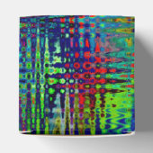 Rainbow Chevron Abstract Bedankdoosjes (Bovenkant)
