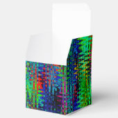 Rainbow Chevron Abstract Bedankdoosjes (Geopend)