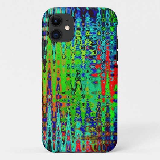 Rainbow Chevron Abstract Case-Mate iPhone Case (Achterkant)