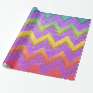 Rainbow Chevron by Shirley Taylor Cadeaupapier