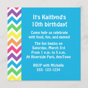 Rainbow Chevron Kaart
