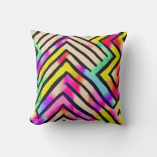 Rainbow Chevron Kussen
