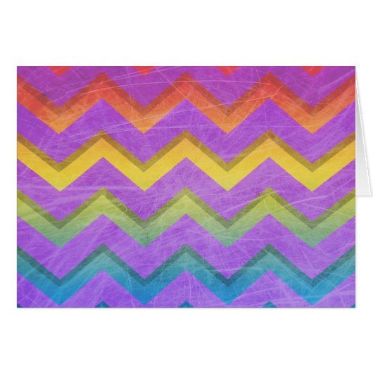 Rainbow Chevron par Shirley Taylor (Devant horizontal)