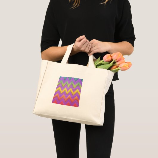 Rainbow Chevron par Shirley Taylor Mini Sac fourre (Devant (produit))