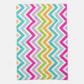 Rainbow Chevron Theedoek (Verticaal)