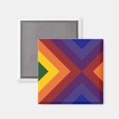 Rainbow Chevrons Magneet (Voorkant / Achterkant)