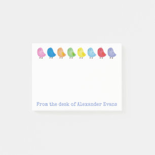 Rainbow Chicken Personalize Post-it® Notes