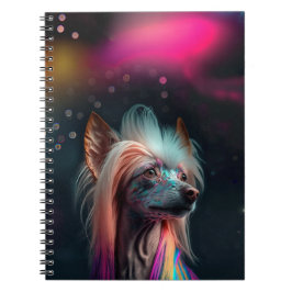Rainbow Chinese Crested Dog Notitieboek