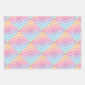 Rainbow Circle Mandala Inpakpapier Vel (Voorkant 3)