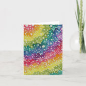 Rainbow Circles Kaart (Voorkant)