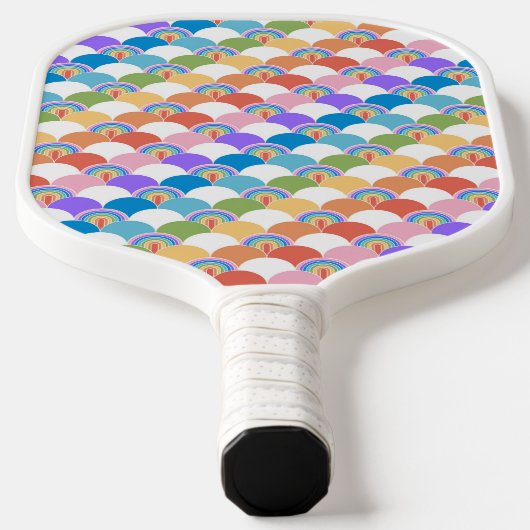 Rainbow Clamshell Pickleball Paddle (Laagn)