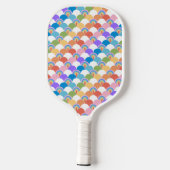 Rainbow Clamshell Pickleball Paddle (Achterkant)
