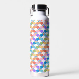 Rainbow Clamshell Waterfles