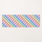 Rainbow Clamshell Yogamat (Voorkant (horizontaal))