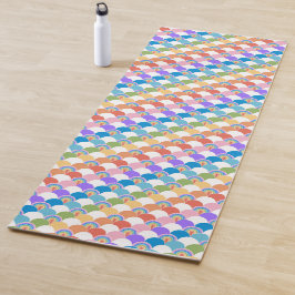 Rainbow Clamshell Yogamat