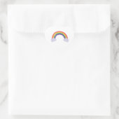 Rainbow Cloud Hart Sticker (Tas)