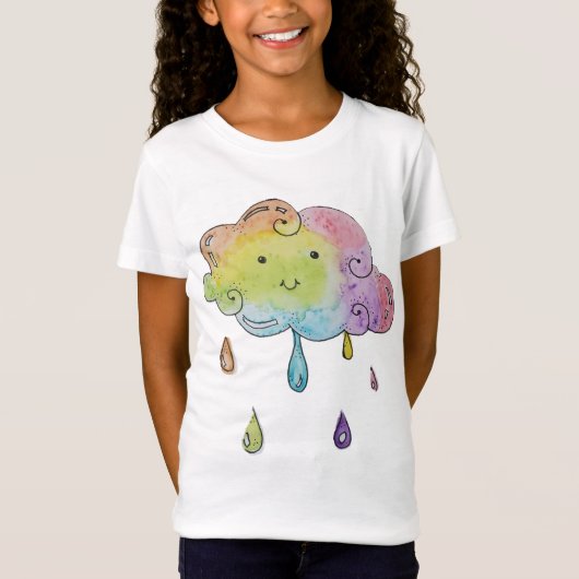 Rainbow Cloud T-shirt (Voorkant)