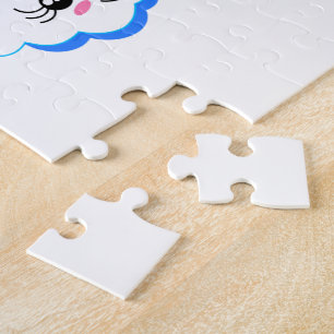 Rainbow Clouds Jigzaag Puzzle Legpuzzel