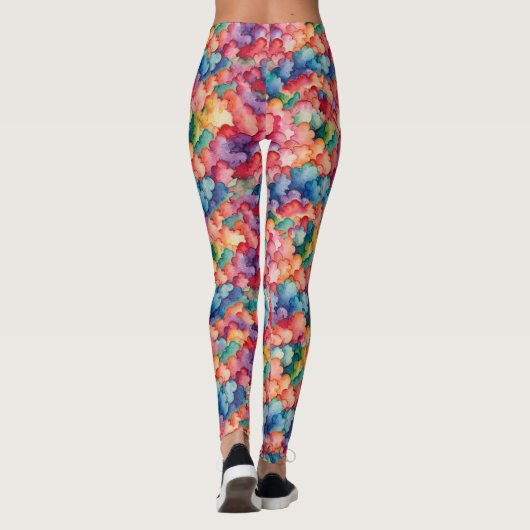 Rainbow Clouds Leggings (Dos)